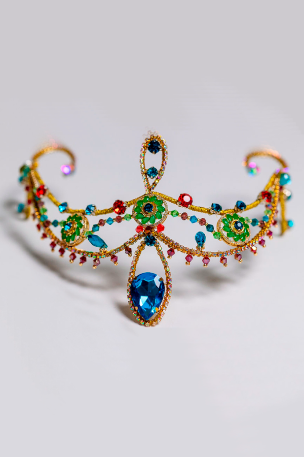 Oriental-style headdress (tiara)